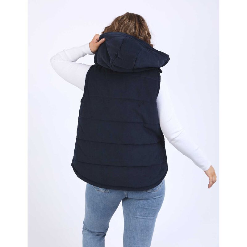 ELM Cord Puffer Vest image number 1